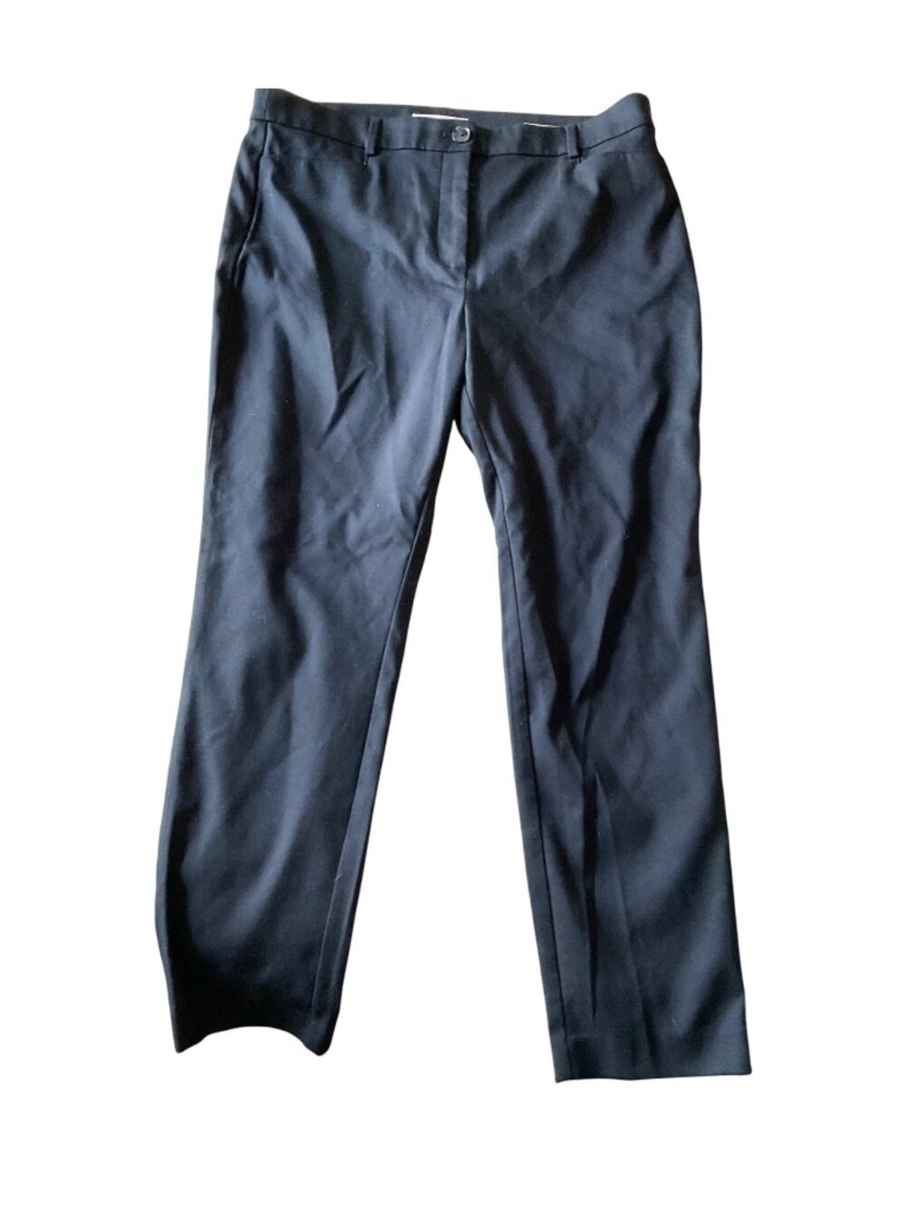 Loft The Sutton Skinny Womens Size14 Navy Curvy Pants waist36